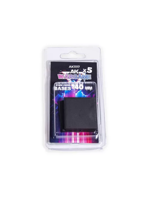 AK Interactive - SQUARE BASES 40x40mm x 5 units