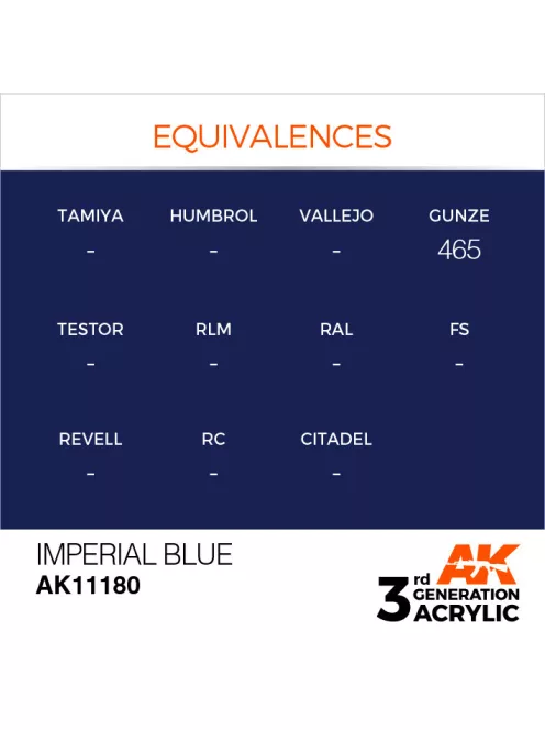 AK Interactive - Imperial Blue 17ml