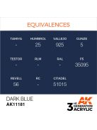 AK Interactive - Dark Blue 17ml