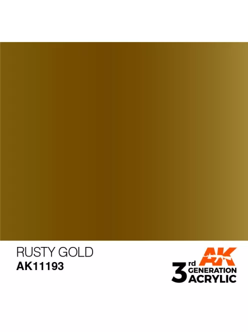 AK Interactive - Rusty Gold 17ml