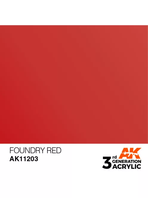 AK Interactive - Foundry Red 17ml