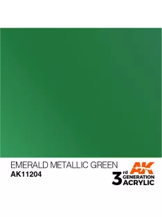 AK Interactive - Emerald Metallic Green 17ml