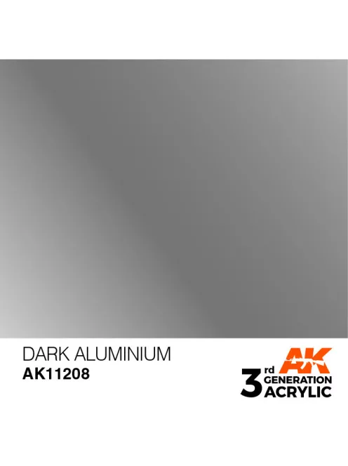 AK Interactive - Dark Aluminium 17ml