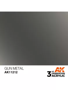 AK Interactive - Gun Metal 17ml