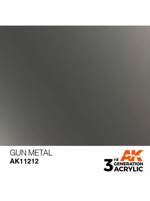 AK Interactive - Gun Metal 17ml
