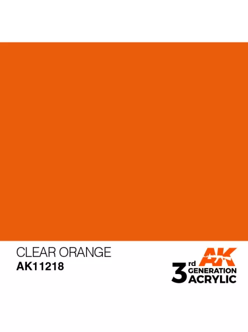 AK Interactive - Clear Orange 17ml