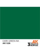 AK Interactive - Dark Green INK 17ml