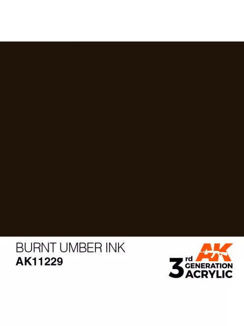 AK Interactive - Burnt Umber INK 17 ml