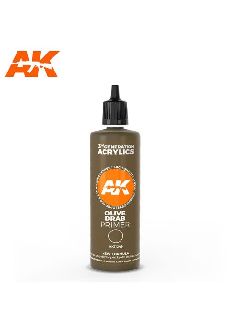 AK Interactive - Olive Drab Primer 3G