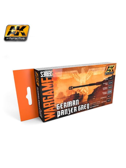 AK Interactive - German Panzer Grey Colors Set