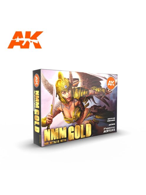 Ak Interactive - Nmm (Non Metallic Metal) Gold Set