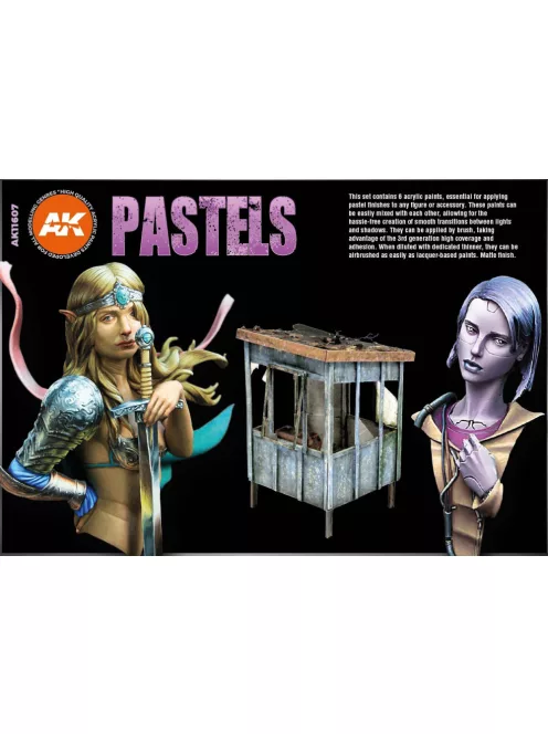 Ak Interactive - Pastels Colors Set