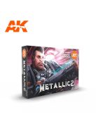 Ak Interactive - Metallics Set