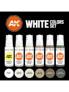 Ak Interactive - White Colors Set