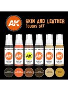 AK Interactive - Skin And Leather Colors Set