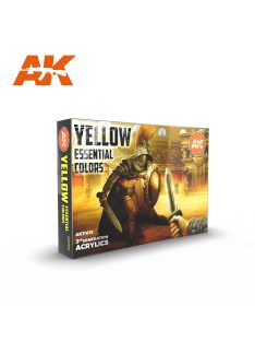 AK Interactive - Yellow Essential Colors 3Gen Set