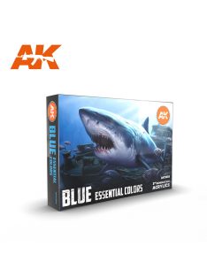 AK Interactive - Blue Essential Colors 3Gen Set