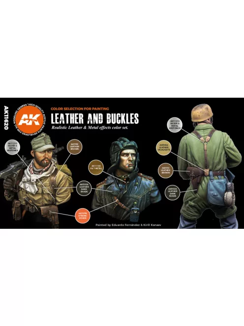 AK Interactive - Leather And Buckles 3G