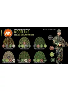   AK Interactive - Modern Woodland And Flecktarn Camouflages 3G