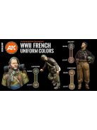 AK Interactive - French Uniform Colors 3G