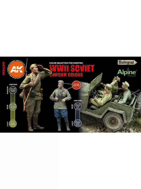AK Interactive - Soviet Wwii Uniform Colors 3G