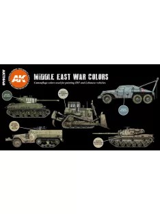 AK Interactive - Middle East War Colors 3G
