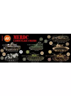 AK Interactive - Merdc Camouflage Colors 3G