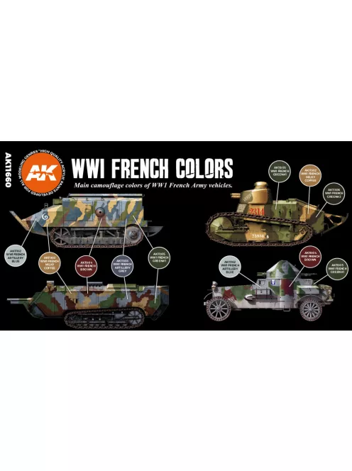 AK Interactive - Wwi French Colors 3G