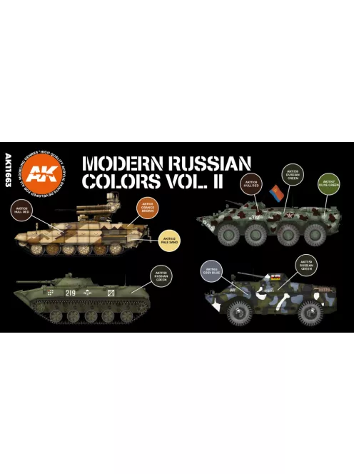 AK Interactive - Modern Russian Colours Vol 2 3G