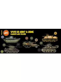 AK Interactive - Us.Army & Usmc Camouflage Colors 3G