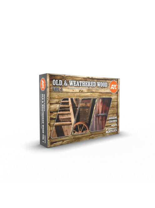 AK Interactive - Old & Weathered Wood Vol1