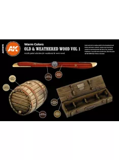 AK Interactive - Old & Weathered Wood Vol1
