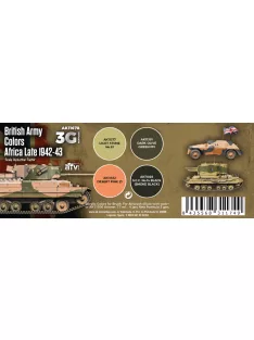 AK Interactive - British Army Colors Africa, Late 1942-43