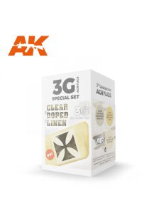 AK Interactive - Clear Doped Linen SET 3G