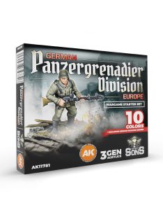   AK-Interactive - German Panzergrenadier Division Europe - Wargame Starter Set (1