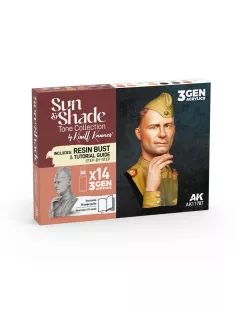   AK Interactive -  Sun & Shade Tone Collection By Kirill Kanaev
