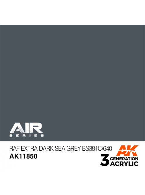 AK Interactive - RAF Extra Dark Sea Grey BS381C/640