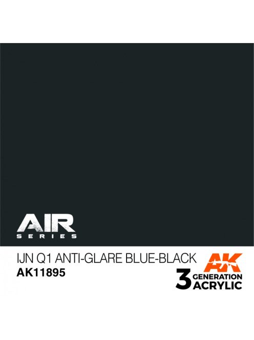 AK Interactive - IJN Q1 Anti-Glare Blue-Black