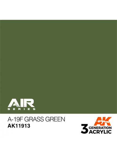 AK Interactive - A-19f Grass Green