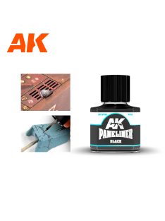 AK Interactive - Black Paneliner