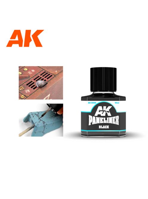 AK Interactive - Black Paneliner