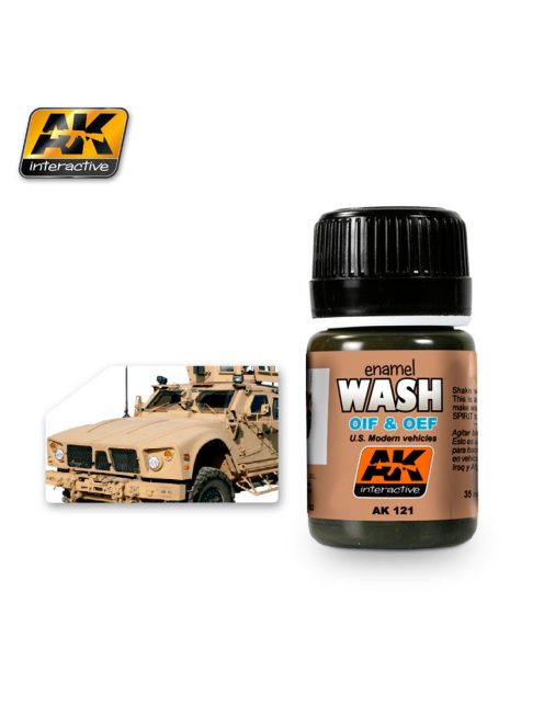 AK Interactive - Wash For Oif & Oef - Us Vehicles