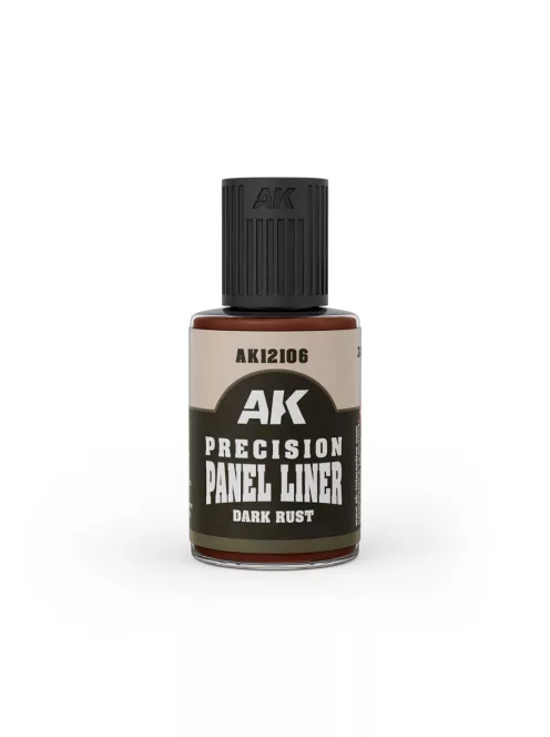 AK Interactive - Precision Paneliner- Dark Rust