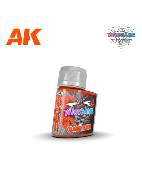 AK Interactive - Orange - Wargame Liquid
