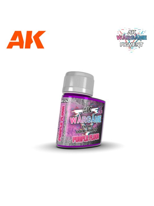 AK Interactive - Purple Fluor - Wargame Liquid