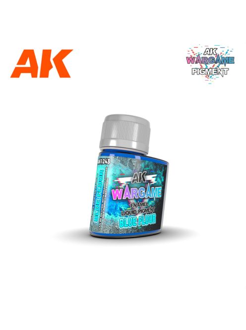 AK Interactive - Blue Fluor - Wargame Liquid