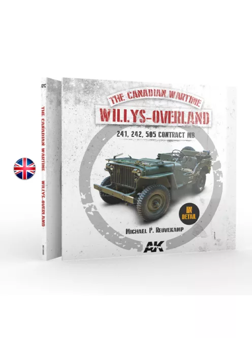 AK Interactive - WILLYS-OVERLAND (CANADIAN) WALKAROUND - English