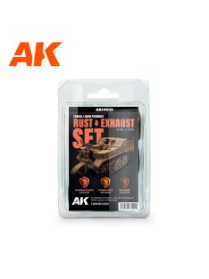 AK-Interactive - Rust & Exhaust Set - Liquid