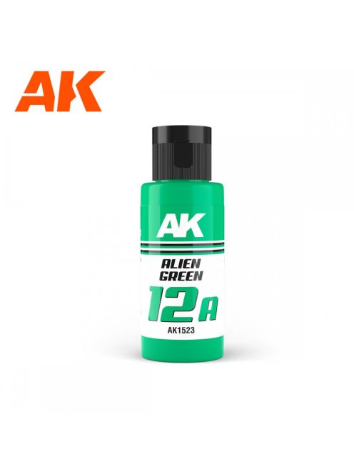 AK Interactive - Dual Exo 12A - Alien Green  60Ml