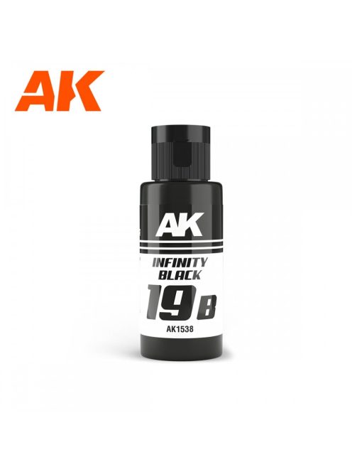 AK Interactive - Dual Exo 19B - Infinity Black  60Ml
